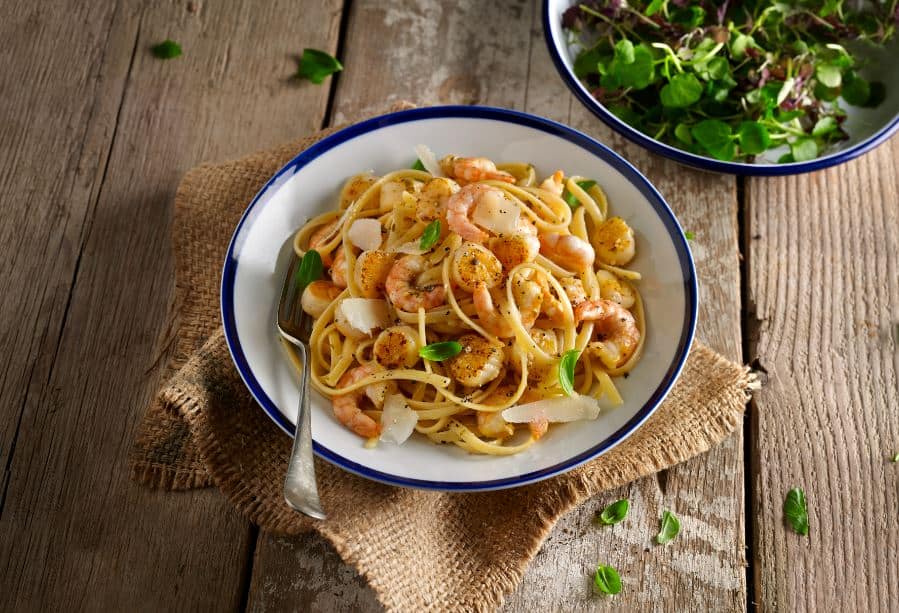 Young's Scallop & Prawn Linguine with Courgette Spaghetti Fresh from